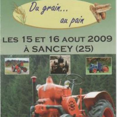 Du Grain au Pain-Sancey 2009